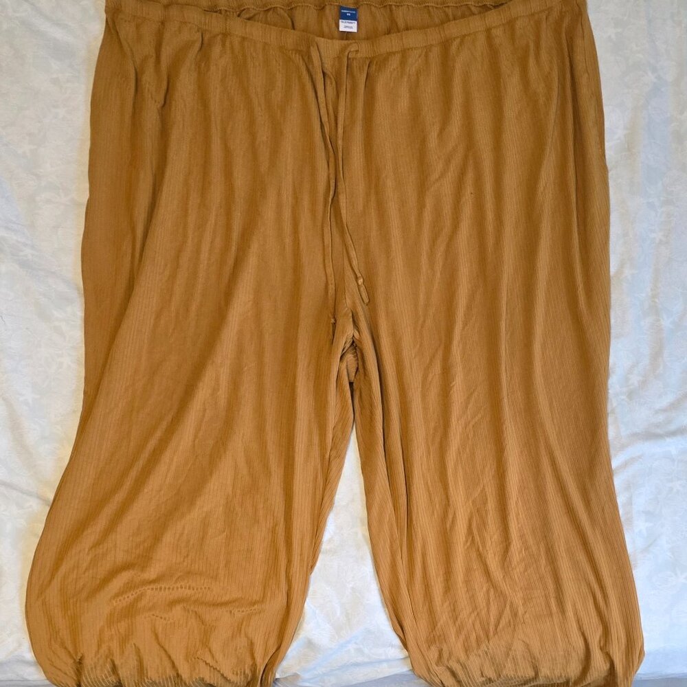 Old Navy 4X gold sleep bottoms